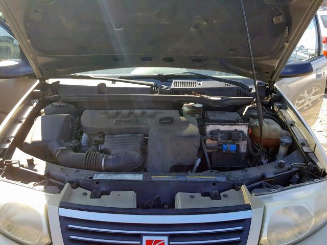 1G8AJ52FX5Z137430 - 2005 SATURN ION LEVEL GOLD photo 7