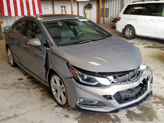 1G1BF5SMXH7256291 - 2017 CHEVROLET CRUZE PREM TAN photo 1