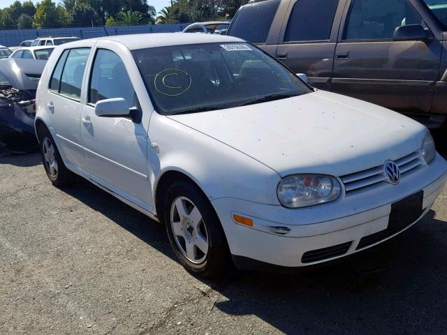 9BWEK21J734067796 - 2003 VOLKSWAGEN GOLF CL WHITE photo 1