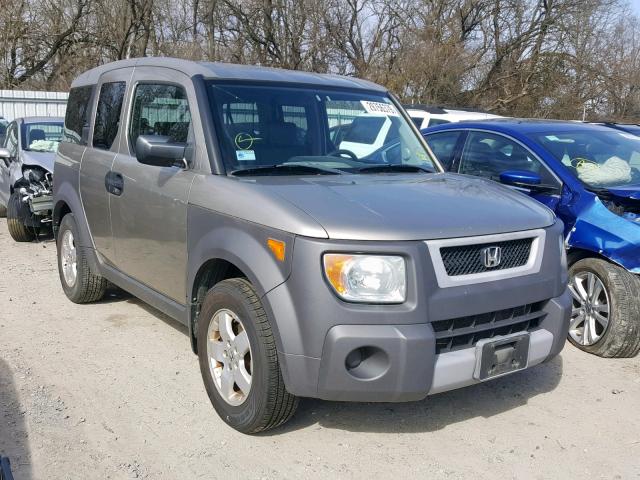 5J6YH28614L032308 - 2004 HONDA ELEMENT EX GRAY photo 1