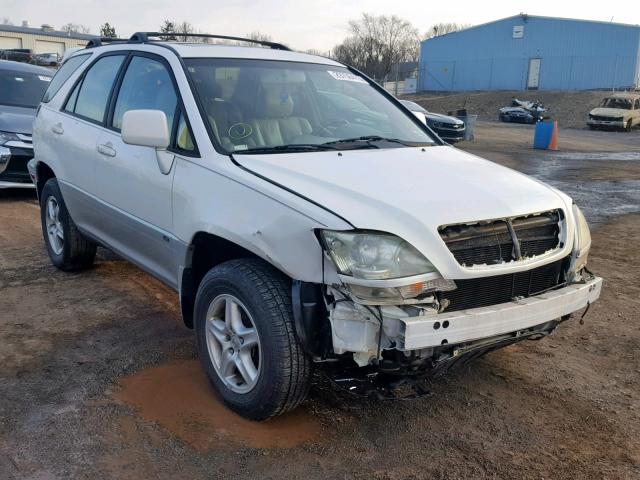 JTJHF10U720282485 - 2002 LEXUS RX 300 WHITE photo 1