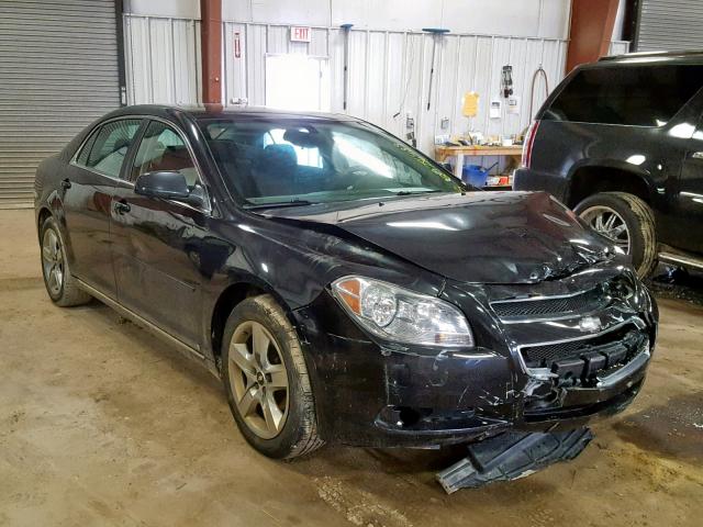 1G1ZH57B794159181 - 2009 CHEVROLET MALIBU 1LT BLACK photo 1