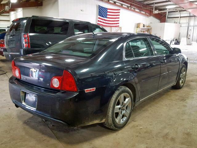 1G1ZH57B794159181 - 2009 CHEVROLET MALIBU 1LT BLACK photo 4