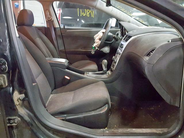 1G1ZH57B794159181 - 2009 CHEVROLET MALIBU 1LT BLACK photo 5