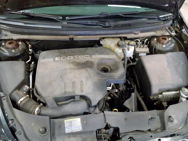 1G1ZH57B794159181 - 2009 CHEVROLET MALIBU 1LT BLACK photo 7