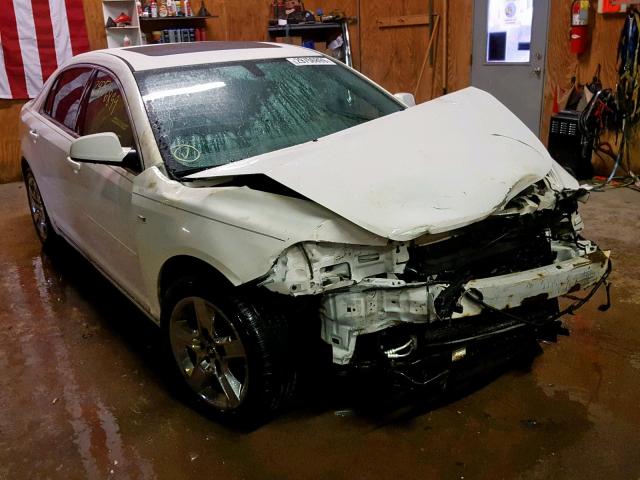 1G1ZH57B184251739 - 2008 CHEVROLET MALIBU 1LT 白色 照片 1