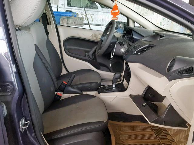 3FADP4AJXDM213798 - 2013 FORD FIESTA S GRAY photo 5