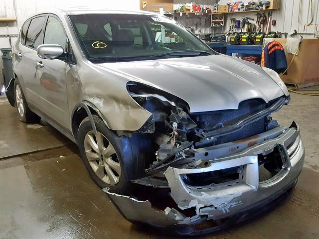 4S4WX85C164418362 - 2006 SUBARU B9 TRIBECA SILVER photo 1