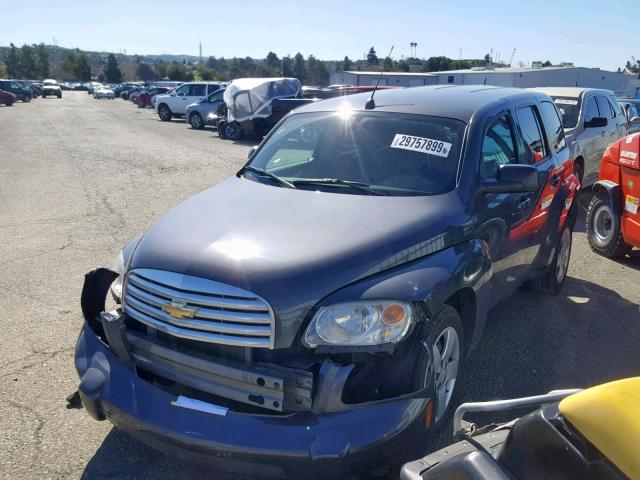 3GNBAADB1AS546928 - 2010 CHEVROLET HHR LS Negro foto 2