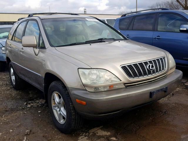 JTJHF10U210180221 - 2001 LEXUS RX 300 TAN photo 1