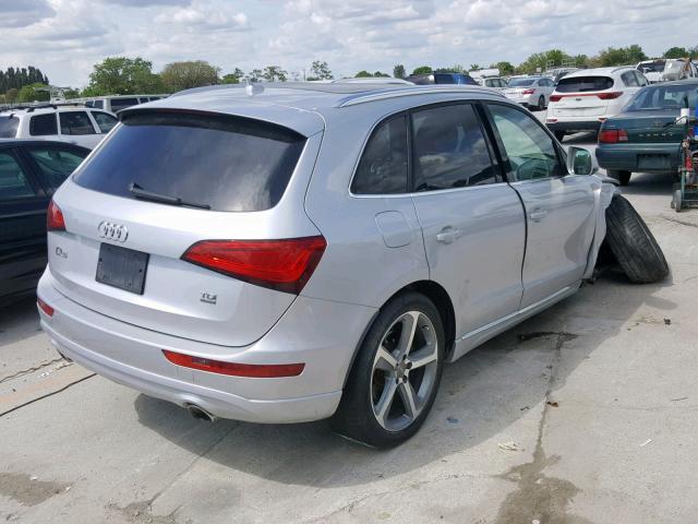 WA1CMAFP7EA077908 - 2014 AUDI Q5 TDI SILVER photo 4