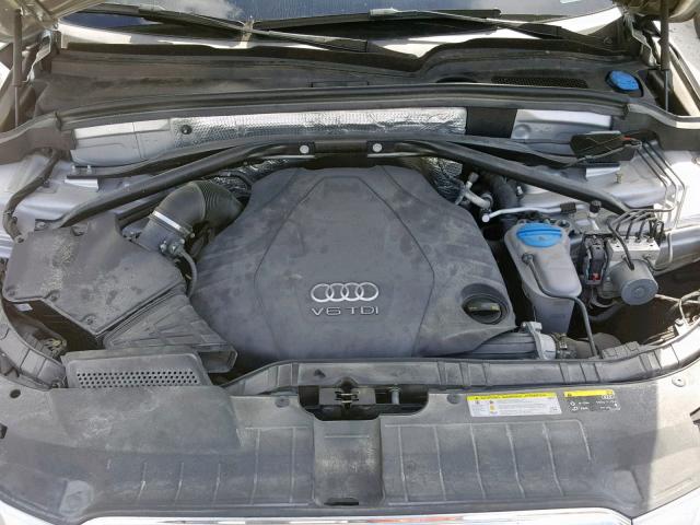 WA1CMAFP7EA077908 - 2014 AUDI Q5 TDI SILVER photo 7