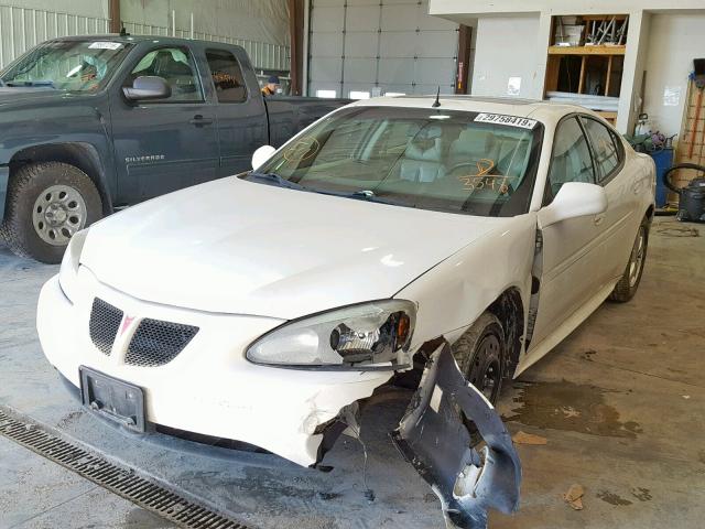 2G2WS522751343548 - 2005 PONTIAC GRAND PRIX WHITE photo 2
