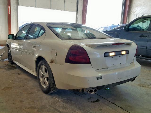 2G2WS522751343548 - 2005 PONTIAC GRAND PRIX WHITE photo 3