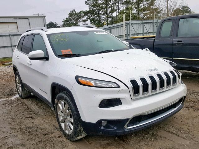 1C4PJLDB4GW157949 - 2016 JEEP CHEROKEE L WHITE photo 1