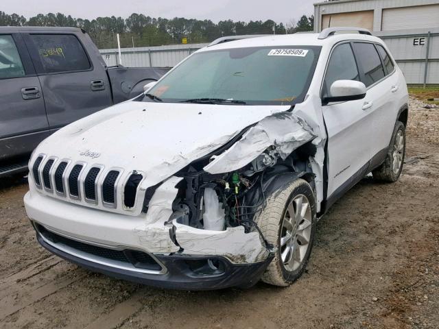 1C4PJLDB4GW157949 - 2016 JEEP CHEROKEE L WHITE photo 2