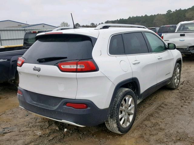 1C4PJLDB4GW157949 - 2016 JEEP CHEROKEE L WHITE photo 4