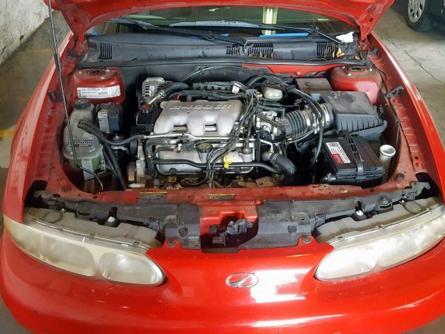 1G3NL52E02C113239 - 2002 OLDSMOBILE ALERO GL RED photo 7