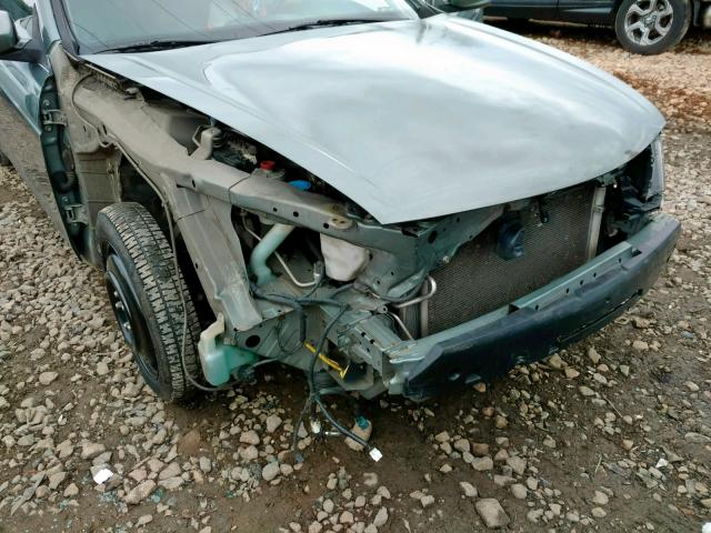 1HGCP26768A012850 - 2008 HONDA ACCORD EX GREEN photo 9