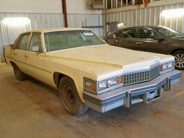 6B69S8Q254684 - 1978 CADILLAC ATS YELLOW photo 1