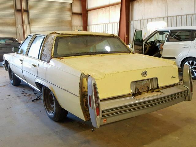 6B69S8Q254684 - 1978 CADILLAC ATS YELLOW photo 3