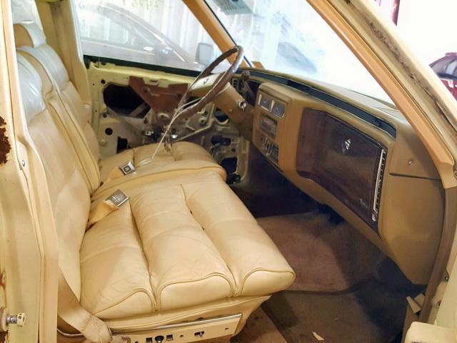 6B69S8Q254684 - 1978 CADILLAC ATS YELLOW photo 5