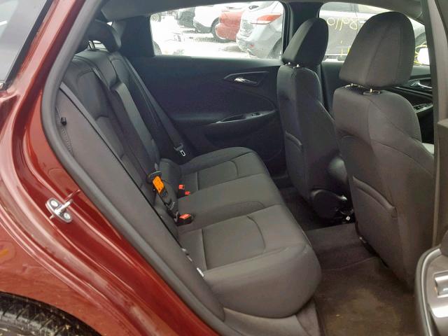 1G1ZB5ST0GF314575 - 2016 CHEVROLET MALIBU LS MAROON photo 6