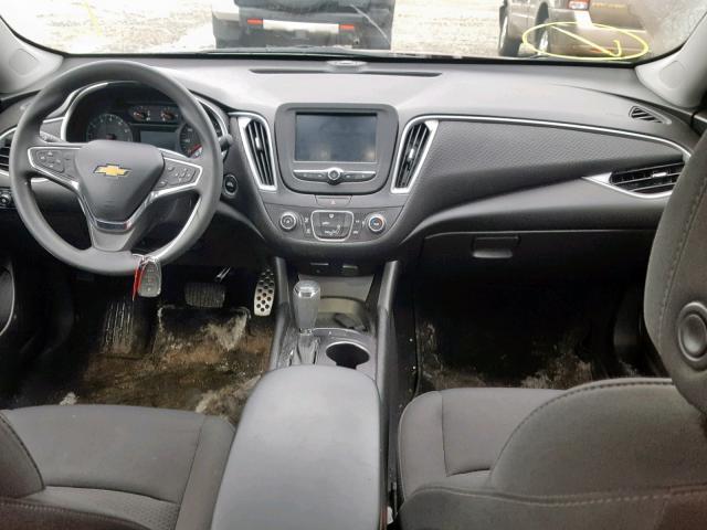 1G1ZB5ST0GF314575 - 2016 CHEVROLET MALIBU LS MAROON photo 9