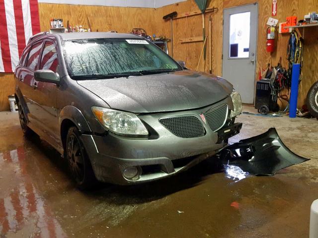 5Y2SL65876Z406413 - 2006 PONTIAC VIBE GRAY photo 1