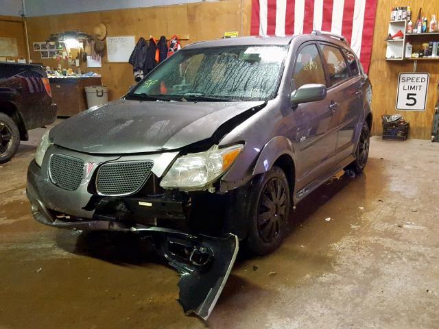 5Y2SL65876Z406413 - 2006 PONTIAC VIBE GRAY photo 2