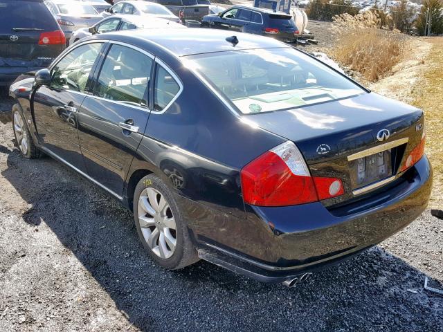 JNKAY01F17M461354 - 2007 INFINITI M35 BASE BLACK photo 3