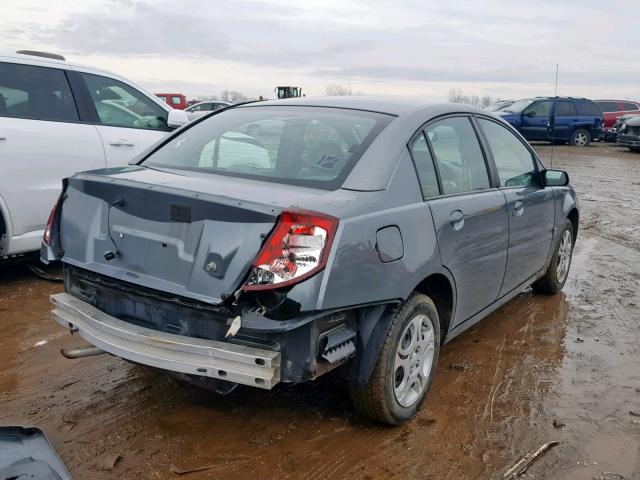 1G8AJ52F75Z175875 - 2005 SATURN ION LEVEL GRAY photo 4