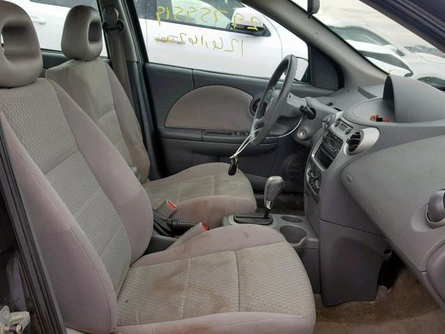 1G8AJ52F75Z175875 - 2005 SATURN ION LEVEL GRAY photo 5