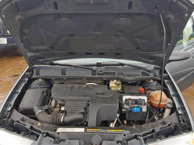 1G8AJ52F75Z175875 - 2005 SATURN ION LEVEL GRAY photo 7