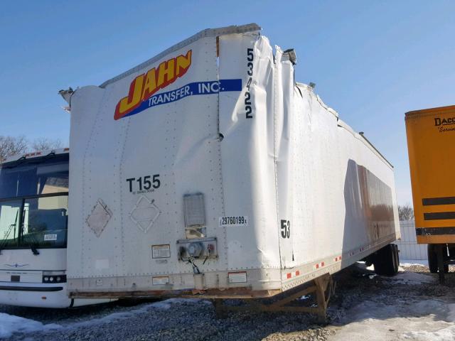 1GRAA06234K254991 - 2004 GREAT DANE TRAILER TRAILER WHITE photo 2