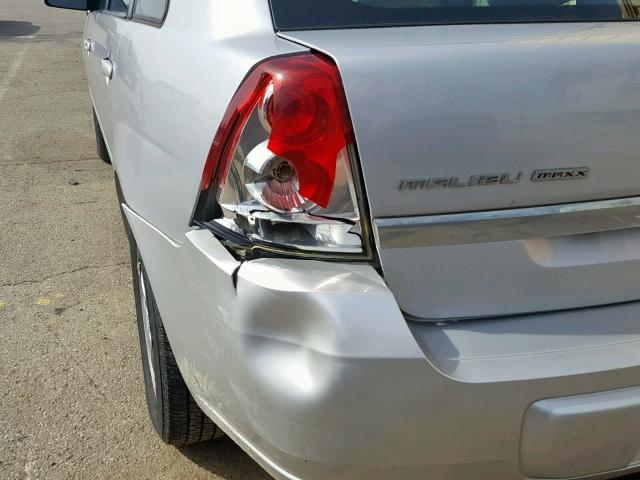 1G1ZT62874F221353 - 2004 CHEVROLET MALIBU MAX ვერცხლისფერი ფოტო 9