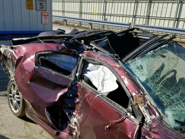 JTKDE167870213200 - 2007 TOYOTA SCION TC MAROON photo 9