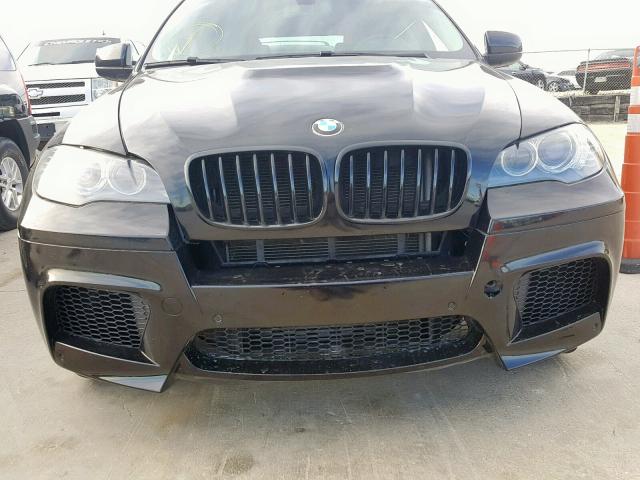 5UXFG2C51DL788539 - 2013 BMW X6 XDRIVE3 BLACK photo 9