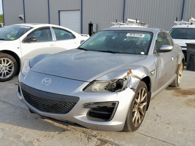 JM1FE1CP4A0404138 - 2010 MAZDA RX8 GRAY photo 2