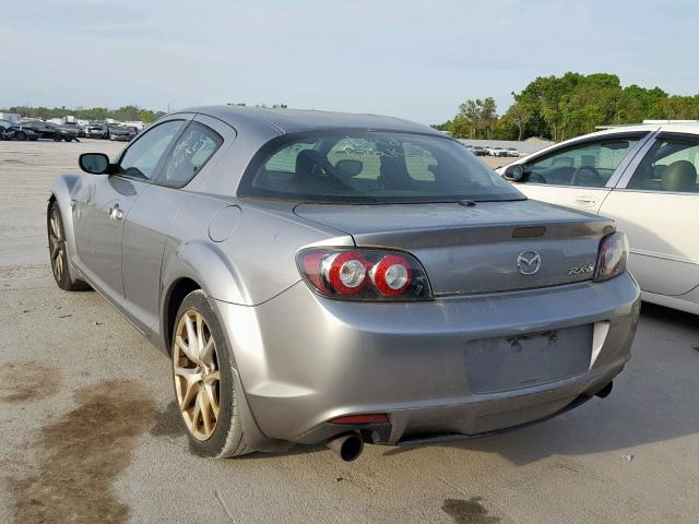 JM1FE1CP4A0404138 - 2010 MAZDA RX8 GRAY photo 3