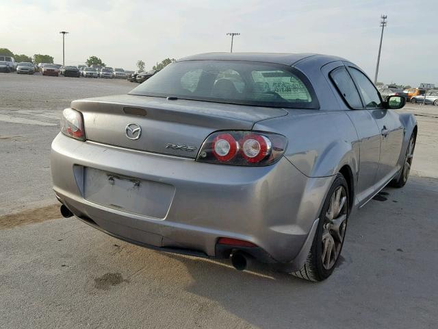 JM1FE1CP4A0404138 - 2010 MAZDA RX8 GRAY photo 4