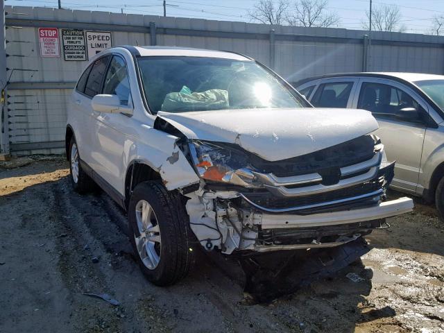 5J6RE4H74BL024704 - 2011 HONDA CR-V EXL WHITE photo 1