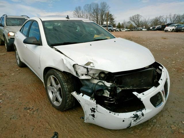 1G2ZH57N794106194 - 2009 PONTIAC G6 GT WHITE photo 1