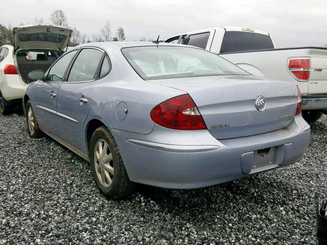 2G4WD582261279073 - 2006 BUICK LACROSSE C BLUE photo 3