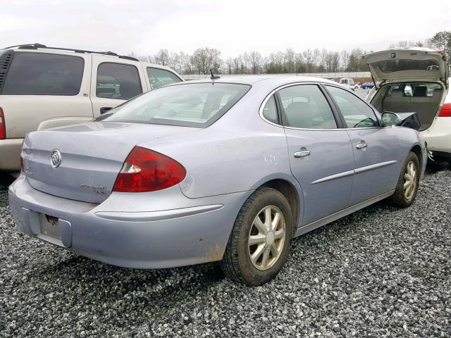 2G4WD582261279073 - 2006 BUICK LACROSSE C BLUE photo 4