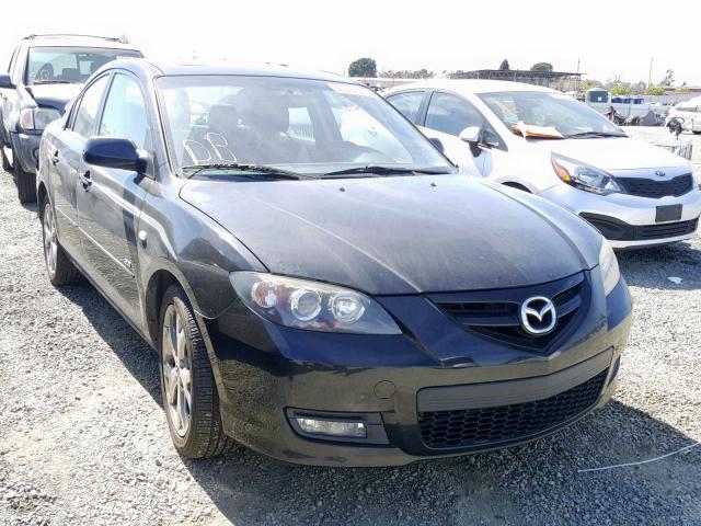 JM1BK324481793023 - 2008 MAZDA 3 S BLACK photo 1