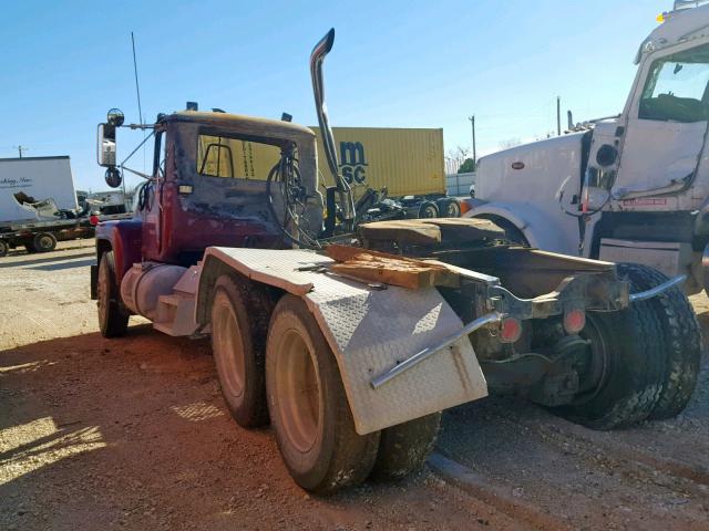 1M2N188Y3FA009706 - 1985 MACK 600 R600 RED photo 3