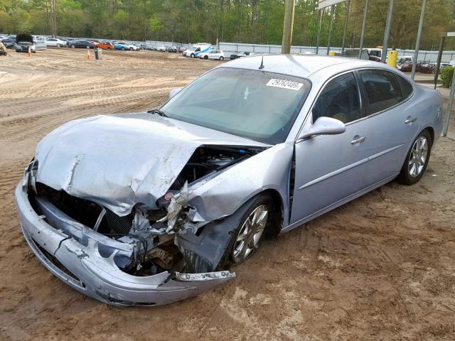 2G4WE537051249004 - 2005 BUICK LACROSSE C SILVER photo 2