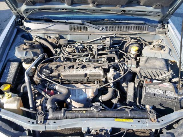 1N4DL01D5YC148199 - 2000 NISSAN ALTIMA XE BLUE photo 7