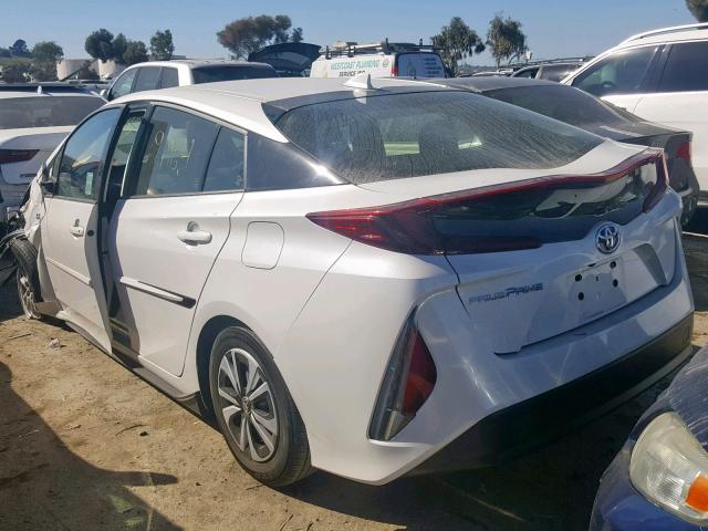 JTDKARFP0H3065083 - 2017 TOYOTA PRIUS PRIM 白色 照片 3